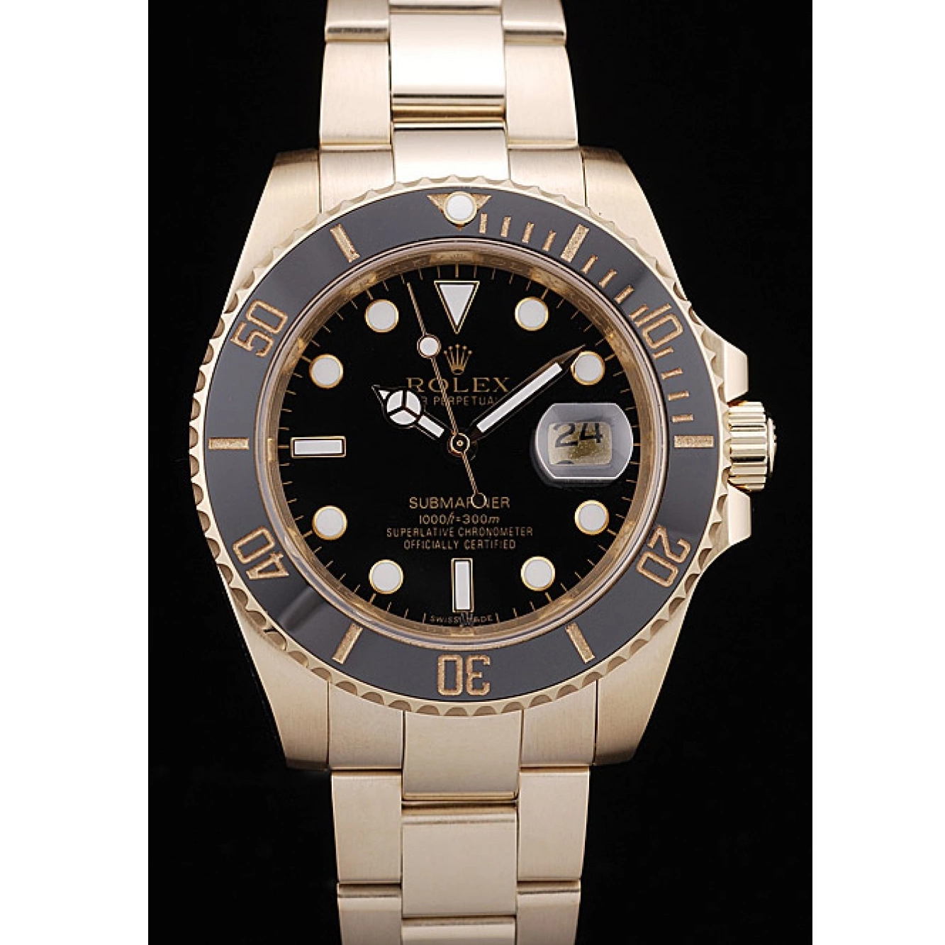 Good Copy Rolex Watches Black Ceramic 98231 Submariner Dial Black Bezel Rolex 0522